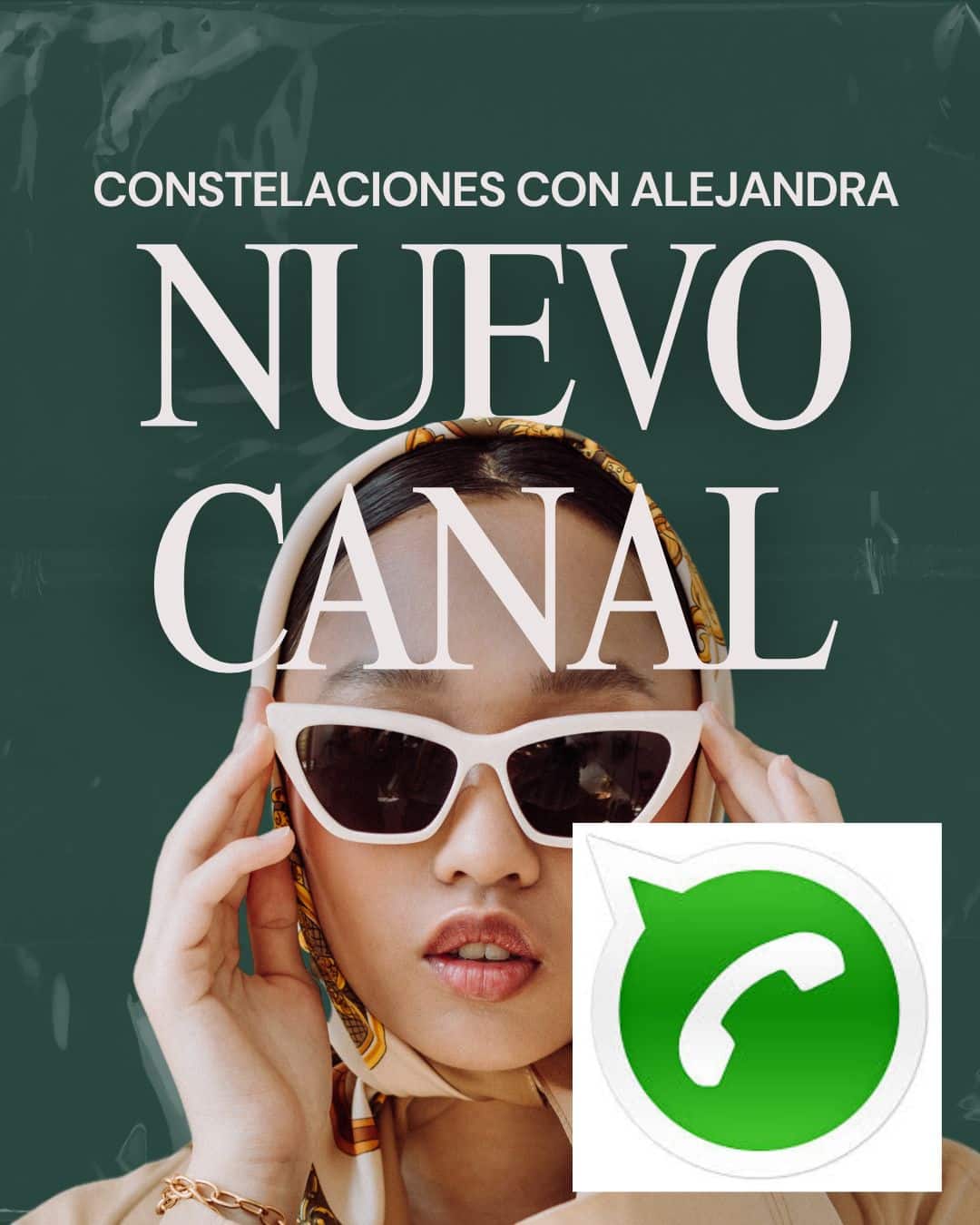 canal de WhatsApp de constelaciones con Alejandra