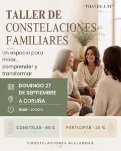 Taller de Constelaciones Familiares en A Coruña - 27 de septiembre de 2026